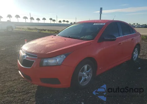 2011 Chevrolet Cruze Lt from USA, damaged, VIN 1G1PF5S92B7308621